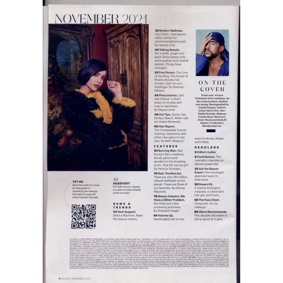 ALLURE NOV 2021 BAD BUNNY HACIENDO LO QUE LE DA LA GANA, Doing Whatever He Wants - Picture 3 of 3